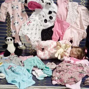 Reborn doll and accessories